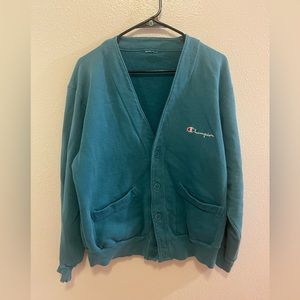 Vintage Champion Cárdigan Men’s Size Medium - Women’s M/L